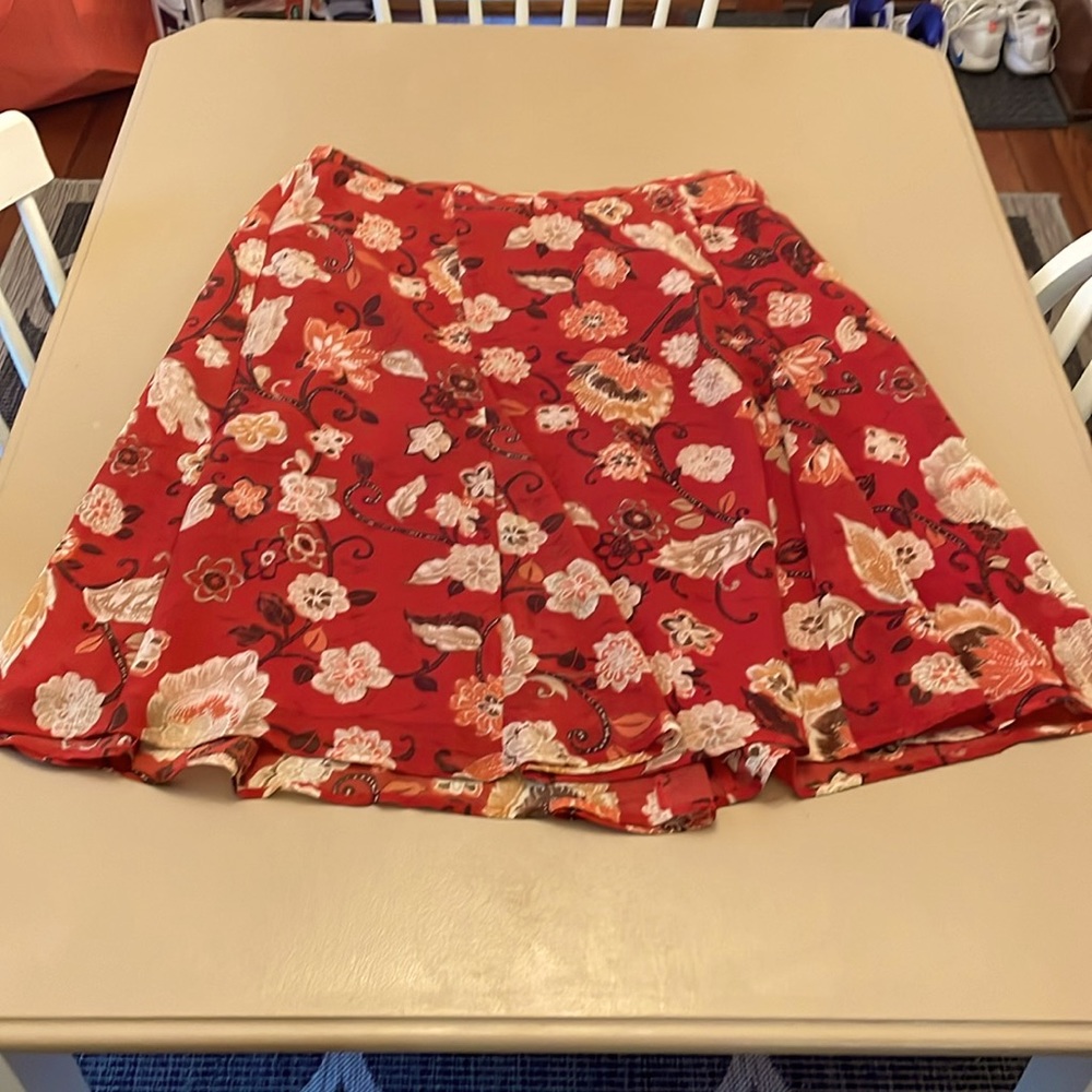 Alfred Dunner Floral Skirt Size 18